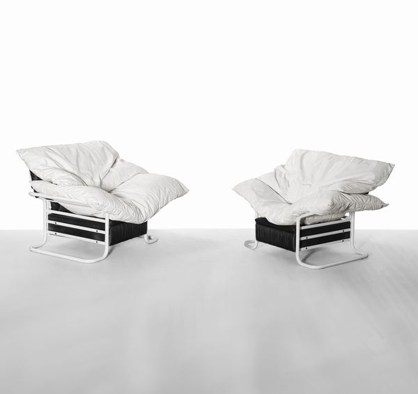 Coppia di poltrone<BR>  - Asta Design Lab - Associazione Nazionale - Case d'Asta italiane