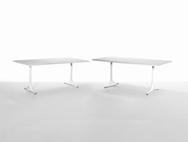 GEORGE NELSON : Due tavoli  - Asta Design Lab - Associazione Nazionale - Case d'Asta italiane