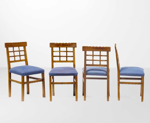 PAOLO BUFFA : Quattro sedie  - Asta Design Lab - Associazione Nazionale - Case d'Asta italiane
