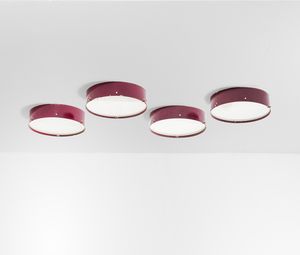 STILNOVO : Quattro lampade da parete o plafoniere mod. C909  - Asta Design Lab - Associazione Nazionale - Case d'Asta italiane