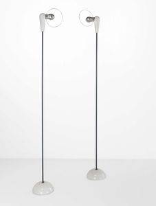 ACHILLE CASTIGLIONI - Due lampade da terra mod. Bibip