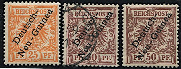 1896, German New Guinea  - Asta Filatelia - Associazione Nazionale - Case d'Asta italiane