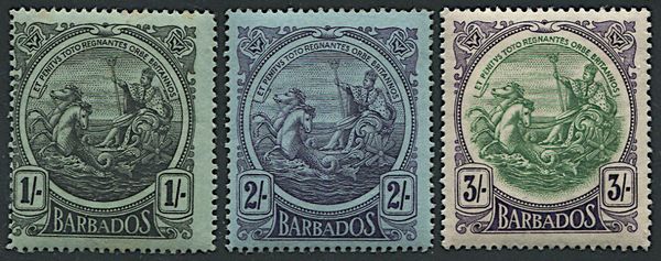 1916/1919, Barbados, Diamond Jubilee  - Asta Filatelia - Associazione Nazionale - Case d'Asta italiane