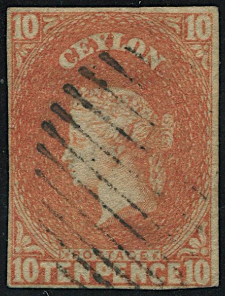 1857, Ceylon, Pence Issues  - Asta Filatelia - Associazione Nazionale - Case d'Asta italiane