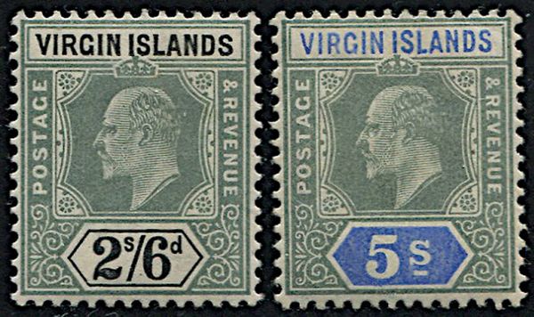 1904, Virginia Islands, Edward VII  - Asta Filatelia - Associazione Nazionale - Case d'Asta italiane