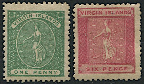 1866, Virgin Islands, St. Ursula  - Asta Filatelia - Associazione Nazionale - Case d'Asta italiane