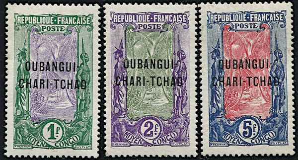 1915/18, Oubangui  - Asta Filatelia - Associazione Nazionale - Case d'Asta italiane