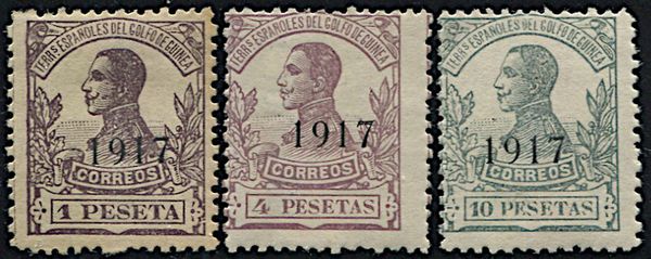 1914/17, Spanish Guinea  - Asta Filatelia - Associazione Nazionale - Case d'Asta italiane