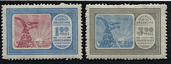 1928, Argentina, Air Post stamp  - Asta Filatelia - Associazione Nazionale - Case d'Asta italiane