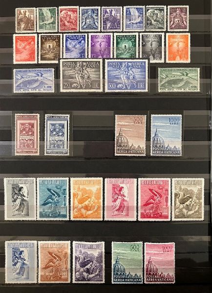 1929/1978, Citt del Vaticano, collezione nuova su classificatore  - Asta Filatelia - Associazione Nazionale - Case d'Asta italiane