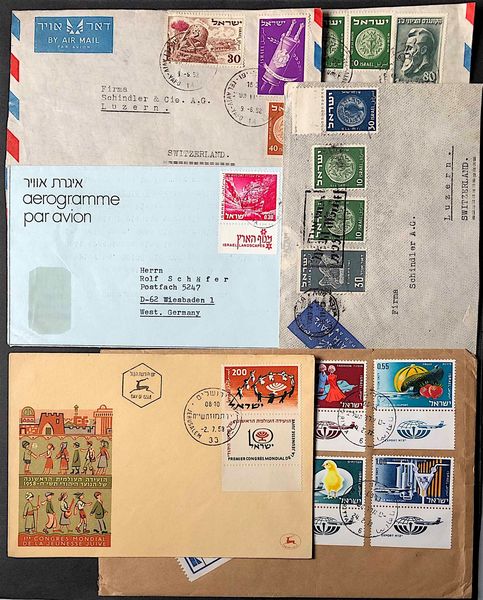 1957/1980, Israele, due collezioni nuove.  - Asta Filatelia - Associazione Nazionale - Case d'Asta italiane