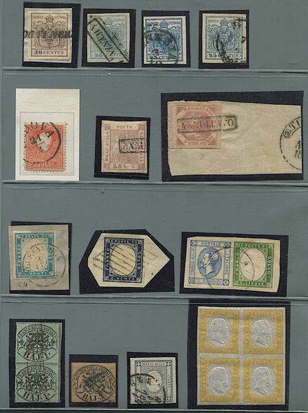 1850/1864, Antichi Stati Italiani,  - Asta Filatelia - Associazione Nazionale - Case d'Asta italiane