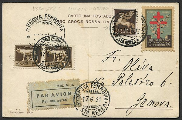 1913/1933, Regno d'Italia, erinnofilia,  - Asta Filatelia - Associazione Nazionale - Case d'Asta italiane