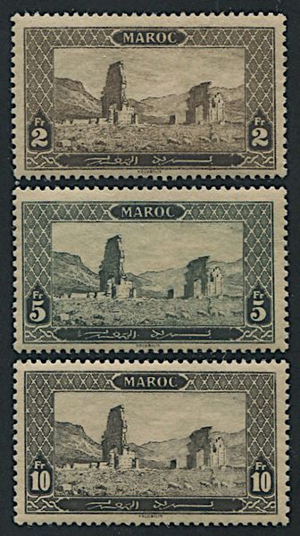1917, Morocco, French protectorate  - Asta Filatelia - Associazione Nazionale - Case d'Asta italiane