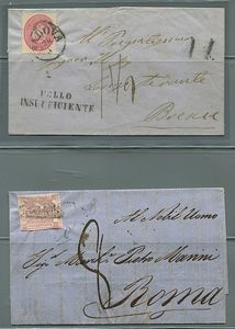 1850/1864, Antichi Stati Italiani,  - Asta Filatelia - Associazione Nazionale - Case d'Asta italiane