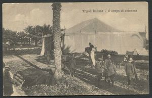 1911/16, Quattro cartoline viaggiate e una nuova dalla Tripolitania  - Asta Filatelia - Associazione Nazionale - Case d'Asta italiane
