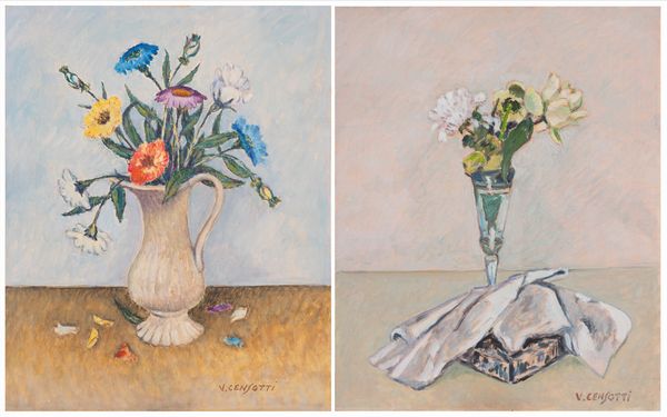 VINCENZO CENSOTTI : Fiori  - Asta Asta a tempo di Arte Moderna e Contemporanea - Associazione Nazionale - Case d'Asta italiane
