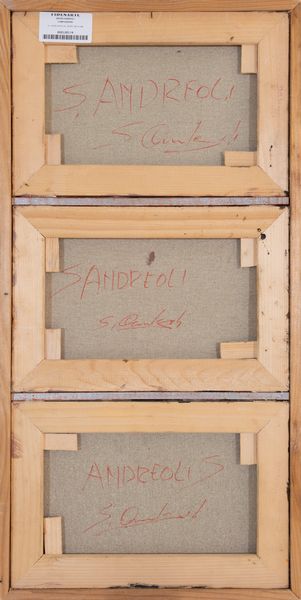 SERGIO ANDREOLI : Composizione  - Asta Asta a tempo di Arte Moderna e Contemporanea - Associazione Nazionale - Case d'Asta italiane