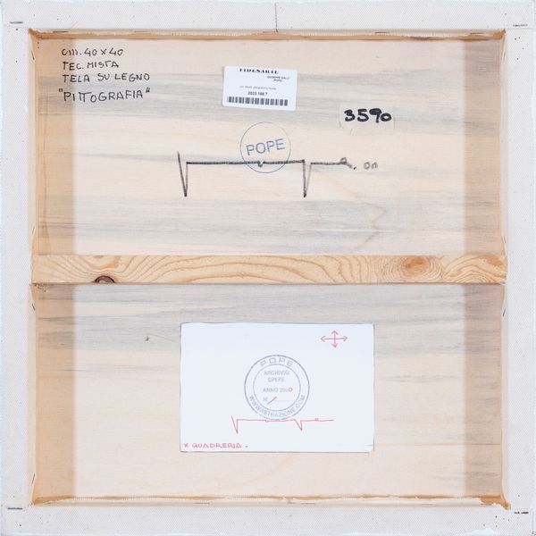 GIUSEPPE GALLI (POPE) : Pittografia  - Asta Asta a tempo di Arte Moderna e Contemporanea - Associazione Nazionale - Case d'Asta italiane