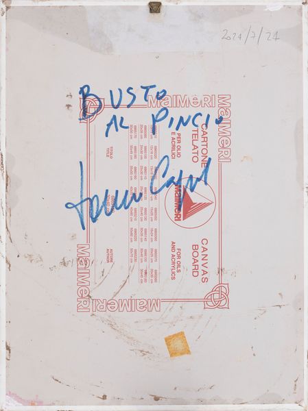 TONINO CAPUTO : Busto al Pincio  - Asta Asta a tempo di Arte Moderna e Contemporanea - Associazione Nazionale - Case d'Asta italiane