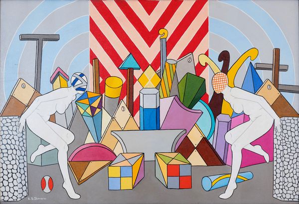 ENZO FORNARA : Prospettive  - Asta Asta a tempo di Arte Moderna e Contemporanea - Associazione Nazionale - Case d'Asta italiane