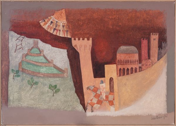 LEO  BORGHI : Cavaliere con scacchiera  - Asta Asta a tempo di Arte Moderna e Contemporanea - Associazione Nazionale - Case d'Asta italiane