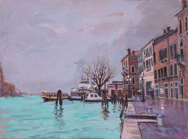 GIORGIO VENERIO : Alle Zattere  - Asta Asta a tempo di Arte Moderna e Contemporanea - Associazione Nazionale - Case d'Asta italiane