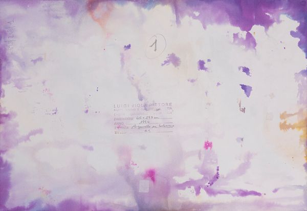 LUIGI VIOLA : senza titolo  - Asta Asta a tempo di Arte Moderna e Contemporanea - Associazione Nazionale - Case d'Asta italiane