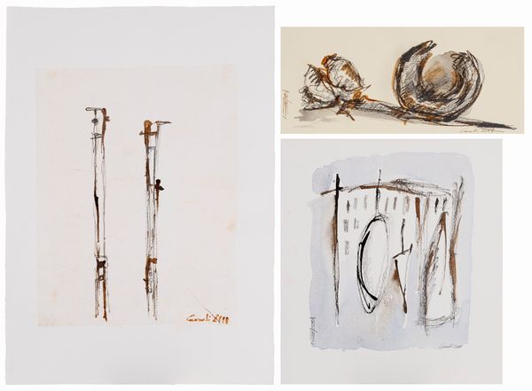 MIRTA CARROLI : Soggetti vari  - Asta Asta a tempo di Arte Moderna e Contemporanea - Associazione Nazionale - Case d'Asta italiane