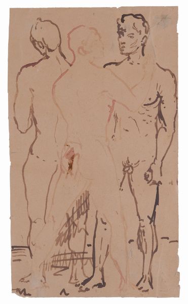 ALIGI SASSU : Figure  - Asta Asta a tempo di Arte Moderna e Contemporanea - Associazione Nazionale - Case d'Asta italiane