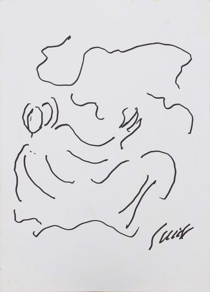 VIRGILIO GUIDI : Soggetti vari  - Asta Asta a tempo di Arte Moderna e Contemporanea - Associazione Nazionale - Case d'Asta italiane