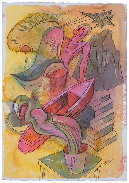 VINCENZO EULISSE : Soggetti vari  - Asta Asta a tempo di Arte Moderna e Contemporanea - Associazione Nazionale - Case d'Asta italiane