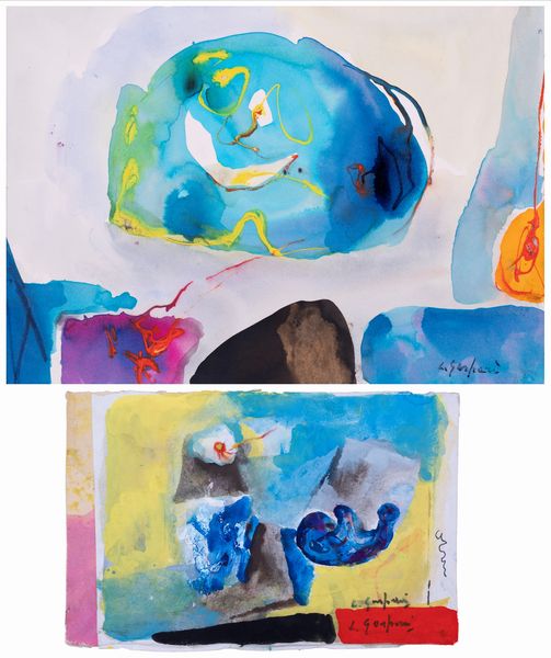LUCIANO GASPARI : senza titolo  - Asta Asta a tempo di Arte Moderna e Contemporanea - Associazione Nazionale - Case d'Asta italiane