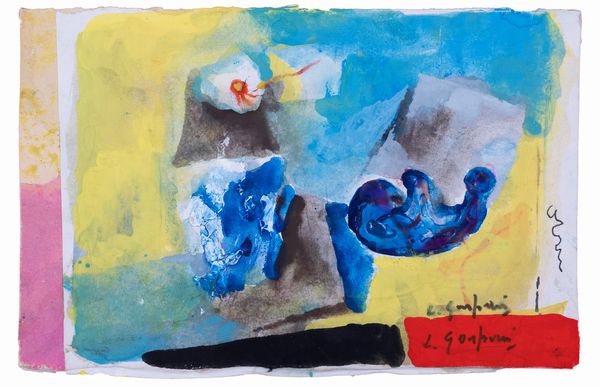 LUCIANO GASPARI : senza titolo  - Asta Asta a tempo di Arte Moderna e Contemporanea - Associazione Nazionale - Case d'Asta italiane