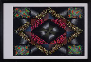 ENNIO FINZI : senza titolo  - Asta Asta a tempo di Arte Moderna e Contemporanea - Associazione Nazionale - Case d'Asta italiane