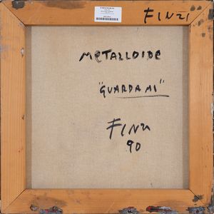 ENNIO FINZI : Metalloide Guardami  - Asta Asta a tempo di Arte Moderna e Contemporanea - Associazione Nazionale - Case d'Asta italiane
