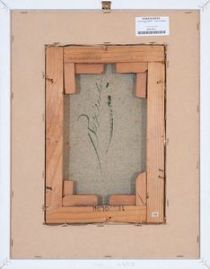 RENATO BORSATO : Finestra sul giardino  - Asta Asta a tempo di Arte Moderna e Contemporanea - Associazione Nazionale - Case d'Asta italiane