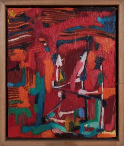 MARCO  CINGOLANI : Macbeth Le streghe  - Asta Asta a tempo di Arte Moderna e Contemporanea - Associazione Nazionale - Case d'Asta italiane