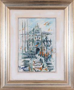 MERELLI ROBERTO : Paesaggio  - Asta Asta a tempo di Arte Moderna e Contemporanea - Associazione Nazionale - Case d'Asta italiane