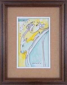 REMO BRINDISI : Pastorale  - Asta Asta a tempo di Arte Moderna e Contemporanea - Associazione Nazionale - Case d'Asta italiane