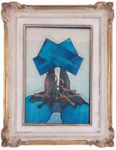 JOSEP MASSANAS : senza titolo  - Asta Asta a tempo di Arte Moderna e Contemporanea - Associazione Nazionale - Case d'Asta italiane