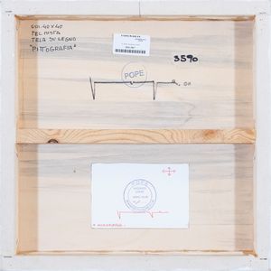 GIUSEPPE GALLI (POPE) : Pittografia  - Asta Asta a tempo di Arte Moderna e Contemporanea - Associazione Nazionale - Case d'Asta italiane