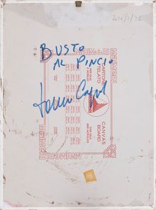 TONINO CAPUTO : Busto al Pincio  - Asta Asta a tempo di Arte Moderna e Contemporanea - Associazione Nazionale - Case d'Asta italiane