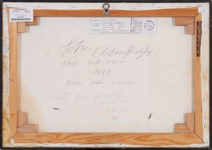 PAPAVASSILIOU  PETROS : Poeta urbano  - Asta Asta a tempo di Arte Moderna e Contemporanea - Associazione Nazionale - Case d'Asta italiane