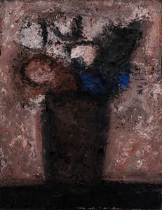 SERGIO  ALTIERI : Vaso di fiori  - Asta Asta a tempo di Arte Moderna e Contemporanea - Associazione Nazionale - Case d'Asta italiane