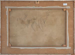 RENATO BORSATO : Il cielo sulla palude  - Asta Asta a tempo di Arte Moderna e Contemporanea - Associazione Nazionale - Case d'Asta italiane