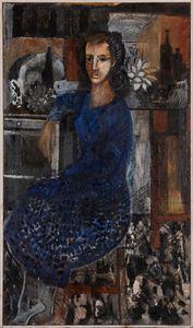 CARMELO ZOTTI : Figura  - Asta Asta a tempo di Arte Moderna e Contemporanea - Associazione Nazionale - Case d'Asta italiane