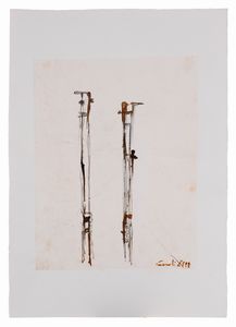 MIRTA CARROLI : Soggetti vari  - Asta Asta a tempo di Arte Moderna e Contemporanea - Associazione Nazionale - Case d'Asta italiane