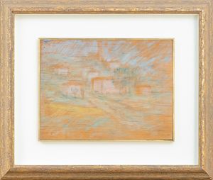 PIO SEMEGHINI : Paesaggio  - Asta Asta a tempo di Arte Moderna e Contemporanea - Associazione Nazionale - Case d'Asta italiane