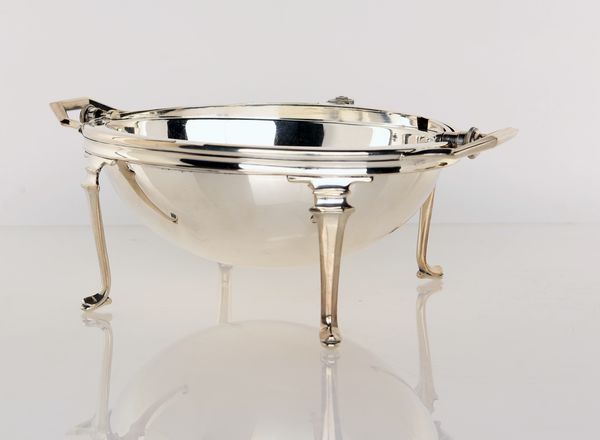 Portavivande ovale in metallo argentato  - Asta Antiquariato - Associazione Nazionale - Case d'Asta italiane